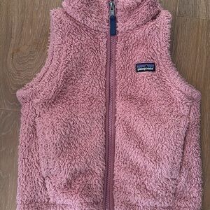 Patagonia Soft Pink Sherpa Vest